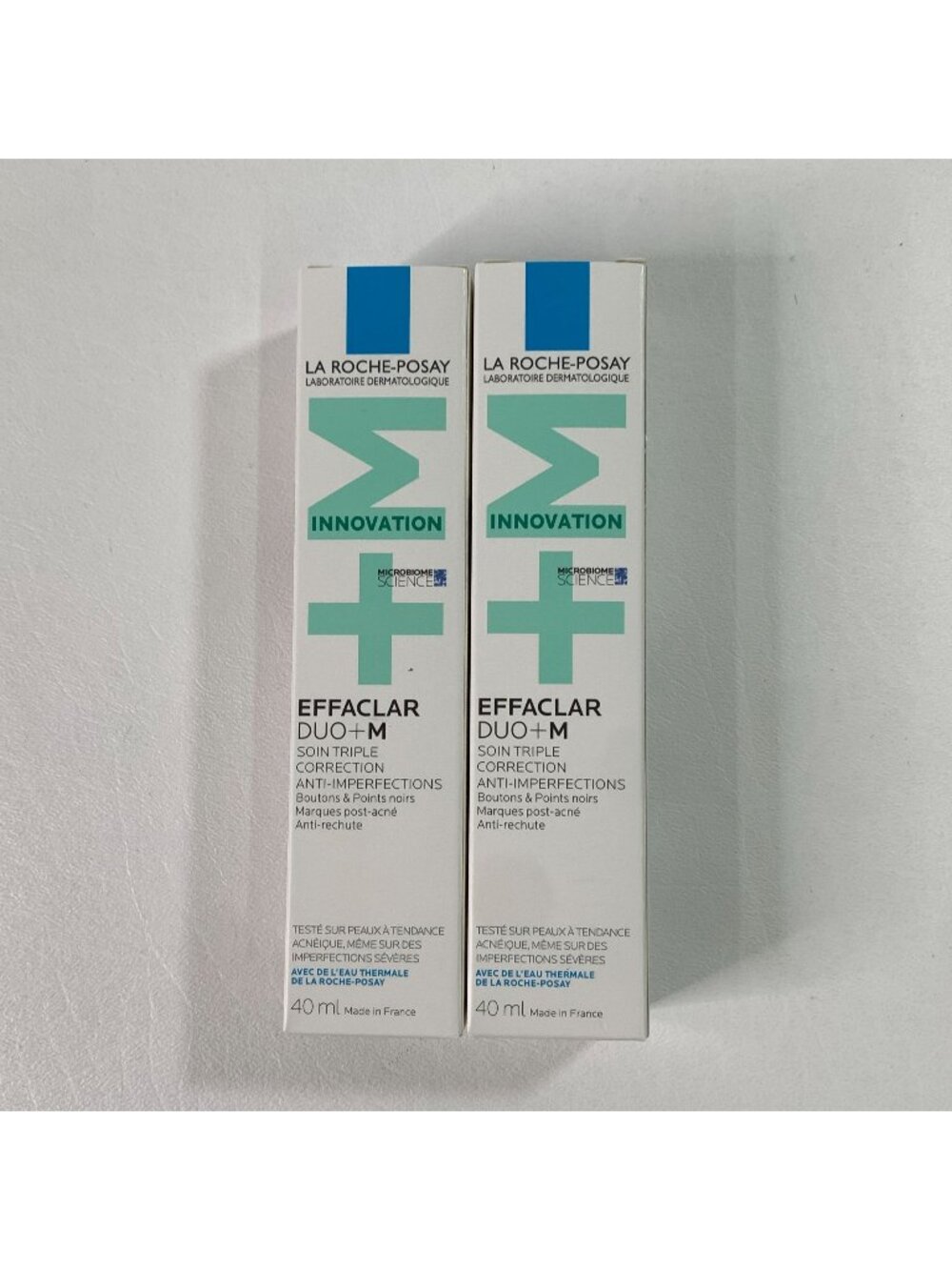 La Roche-Posay Effaclar Duo+M Anti-Imperfections Treatment Cream 40ml 2-Pack